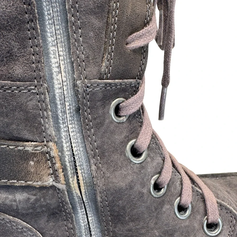 The North Face Ballard Lace II Suede Waterproof‎ Primaloft Boots Grey Women 6.5